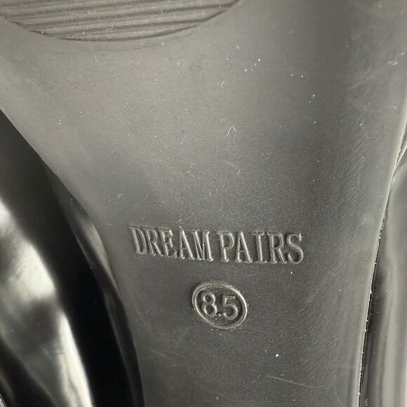 Dream Pairs Black Platform Loafers US 8.5 Chunky  Academia Y2K Style Gothic - Picture 10 of 15